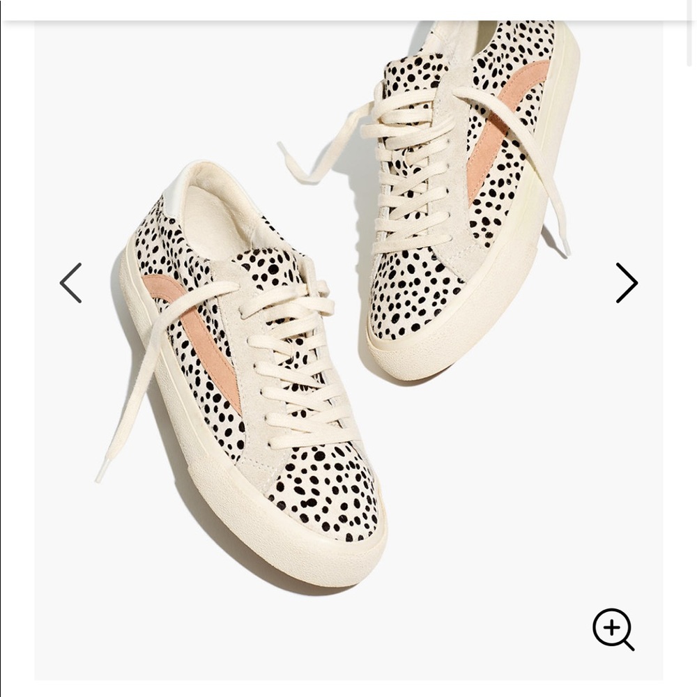 Madewell Sidewalk Low-Top Sneakers - Spotted